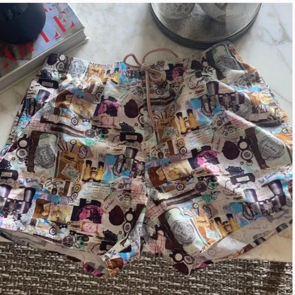 Ted Baker Men's Pomgran Swim Short bathing suit size 4 nwot - Picture 3 of 6